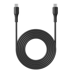 Rock Rose Type C To Type C Usb Knight Cable 60W - Black